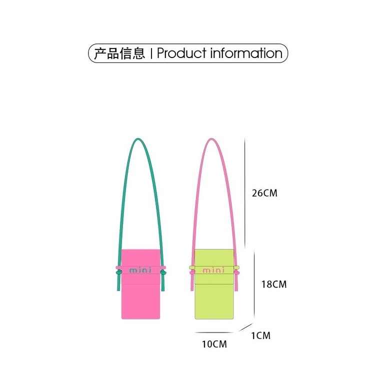 Fanhua Whisper Túi Vải Đeo Vai Mềm Mại Dễ Thương Phong Cách Hàn Quốc Dành Cho Nữ