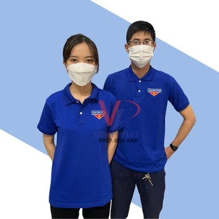Áo Thun Đoàn Thanh Niên Nữ Logo Thêu Mẫu Đẹp, Chất Vải Cá Sấu Co Giãn Tốt - Thương Hiệu VĨNH PHÁT
