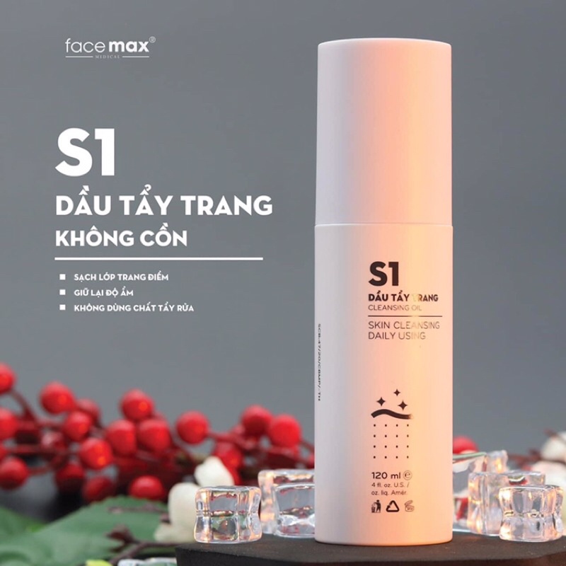 Dầu Tẩy Trang Facemax Không Cồn Facemax