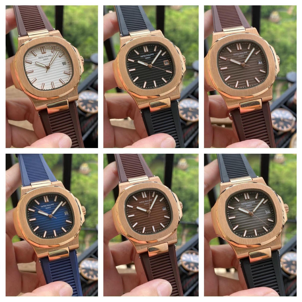 ĐỒNG HỒ NAM PATEK PHILIPE 5711 Trơn CS -khung thép G- Automatic- 40mm- chống nước- BẢO HÀNH 2năm