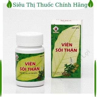 Viên sỏi thận giúp tan sỏi thận lọ 100 viên q