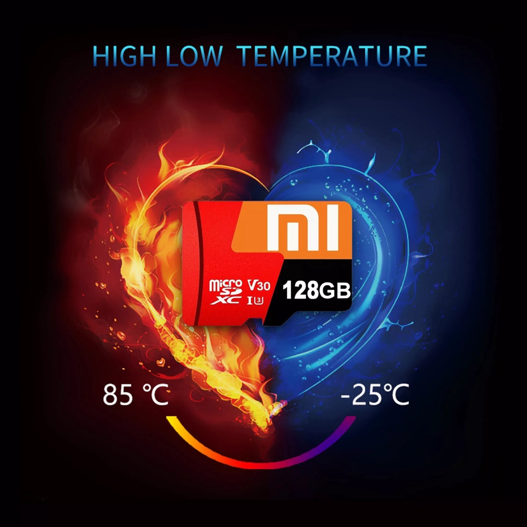 Thẻ Nhớ Xiaomi Micro SD Tốc Độ Cao 512GB 256GB 128GB 16GB 32GB 64GB TF 8GB SD 1TB Micro SD