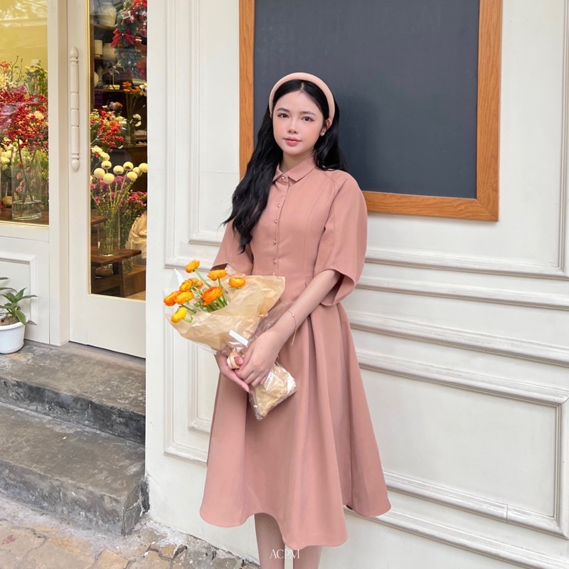 Erica dress / Váy sơ mi tay lỡ