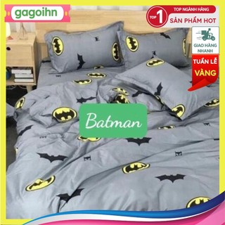 Bộ ga chun kèm vỏ gối poly cotton 1m,1m2,1m4,1m6
