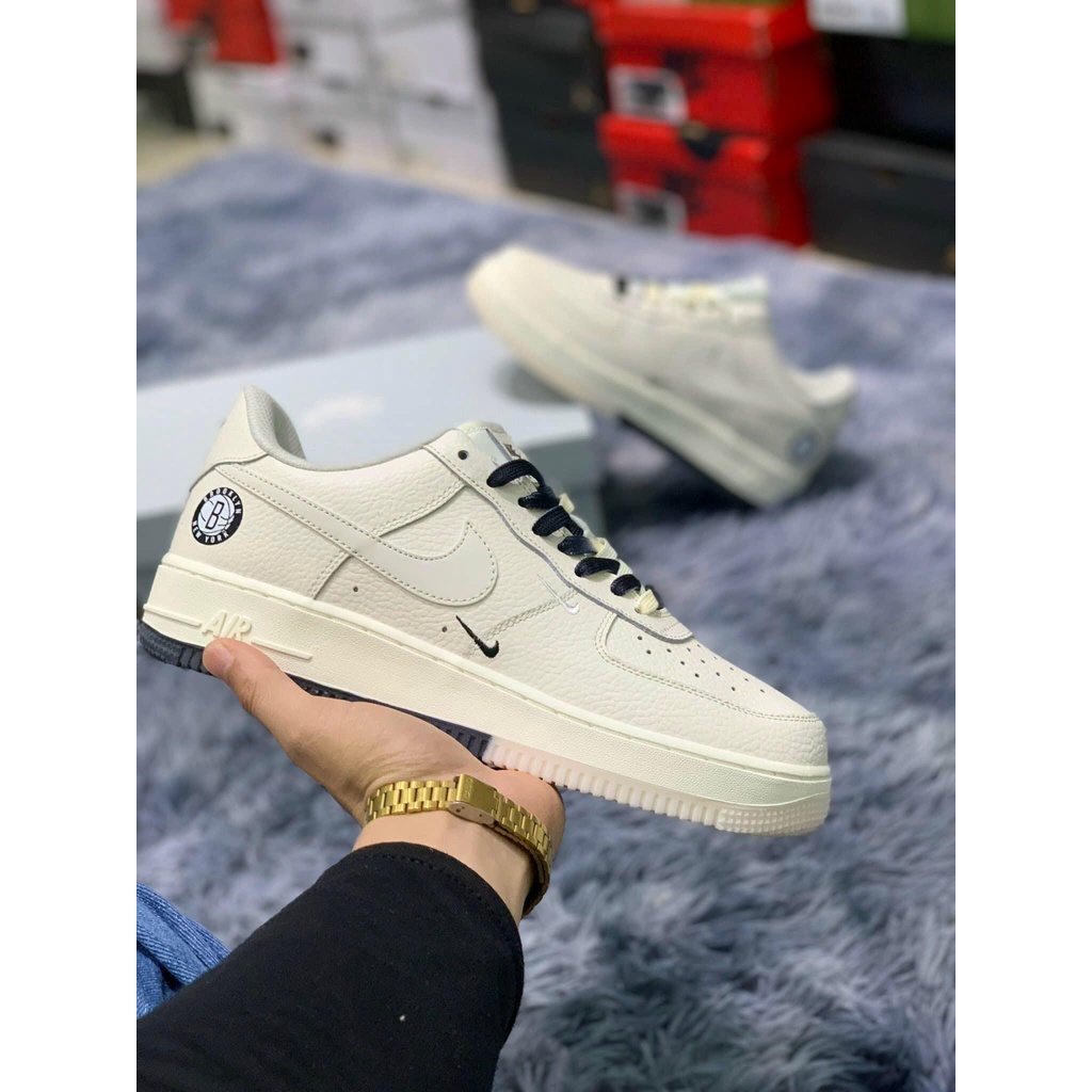 Giày af1 âm dương, Giày air force 1 âm dương brooklyn sail bản đẹp 2023 Full Box