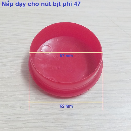 Bộ nút bịt phi 47 đáy bình bảo ôn máy nước nóng năng lượng mặt trời