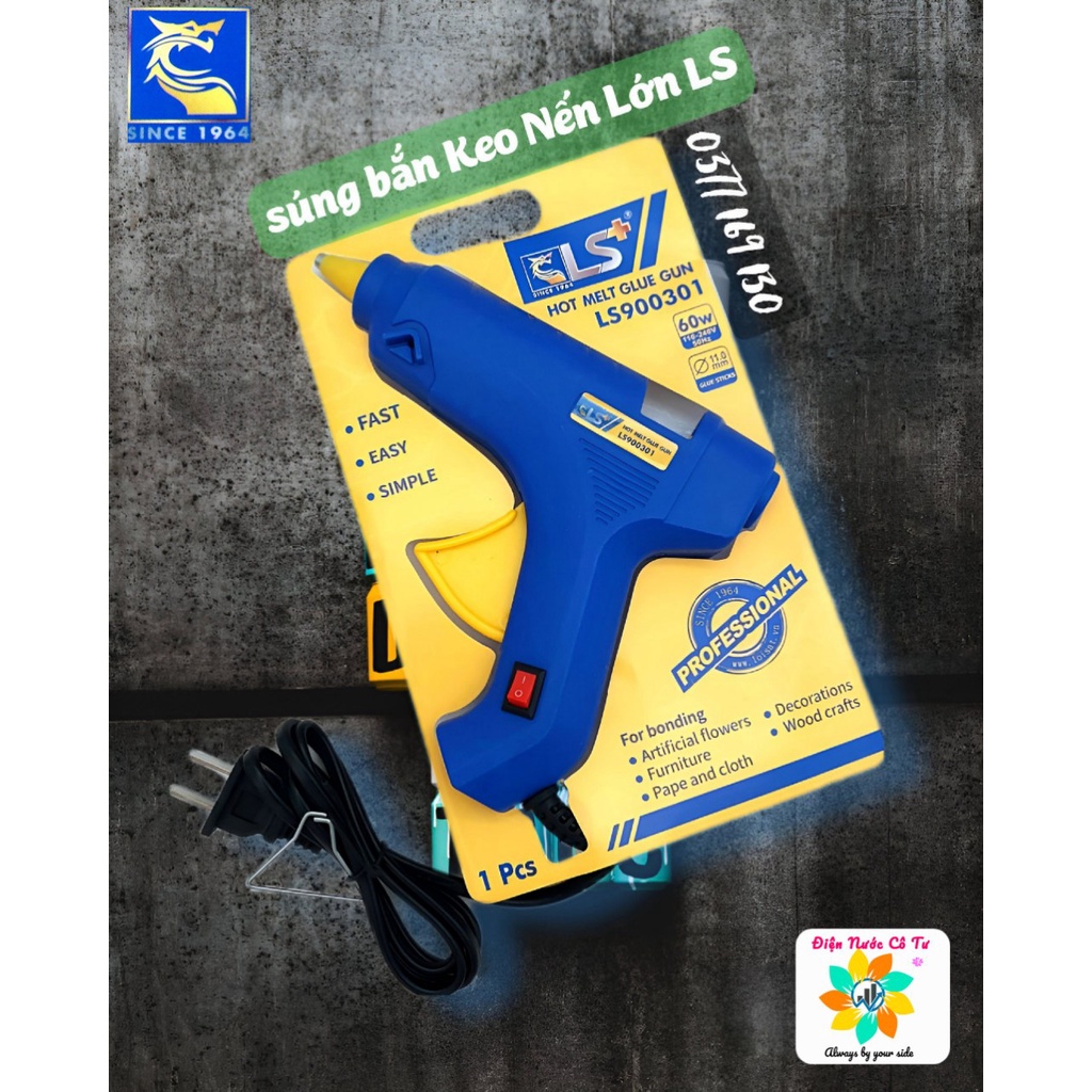 Súng bắn keo nến Nhỏ 25w LS
