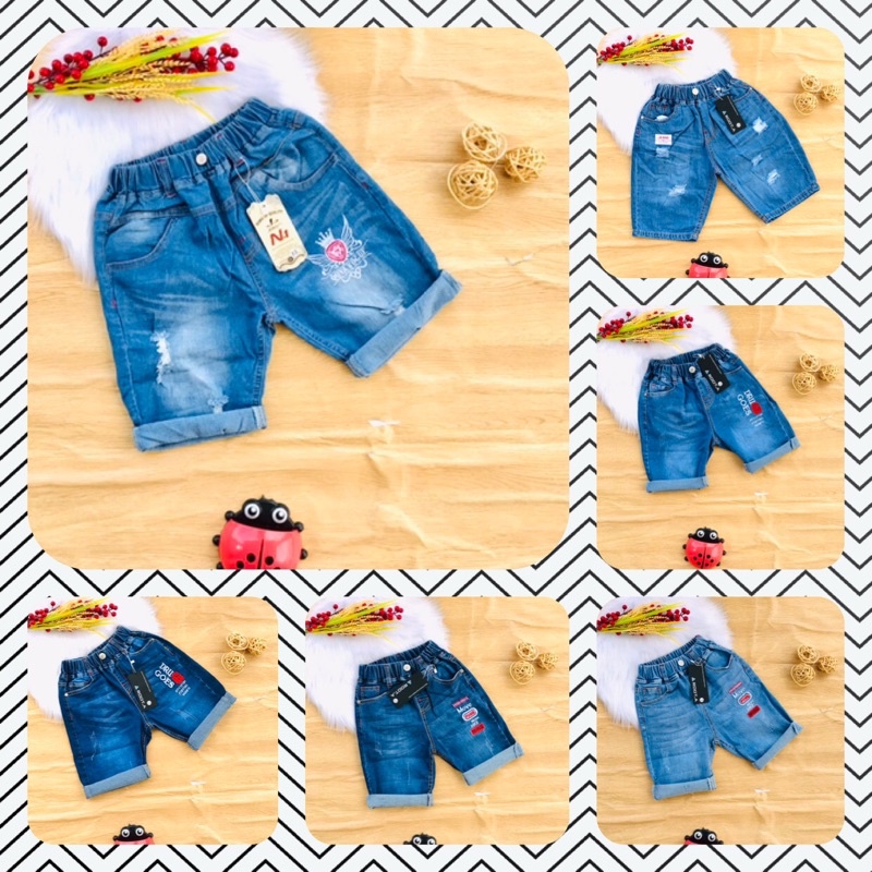 🚑 Quần jean co giãn bé trai từ  27-45kg