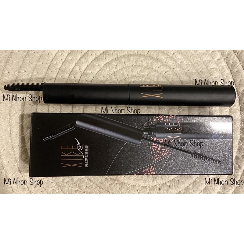 Mascara VIKE đầu chải tăm siêu nhỏ không lem trôi siêu tơi mi hiệu ứng làm dài đen tự nhiên