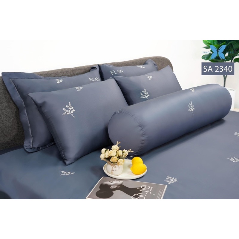 Bộ ga phủ Sateen Lụa 𝗘𝗟𝗔𝗡 𝐒𝐀 𝟐𝟑𝟒𝟎