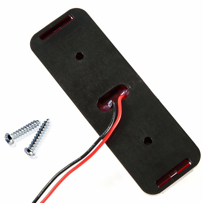 3 Led 3.9Inch Car Truck Side Marker Light Tail Rear Lamps Indicator Marker 10-24V For Trailer Rv Boat Lorry