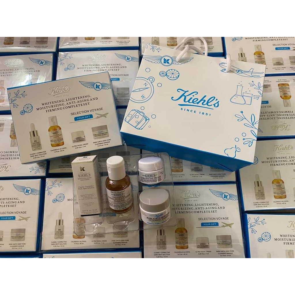 Set bộ dưỡng da 4 món Kiehl's mini