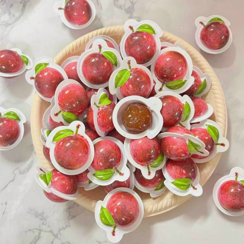 Kẹo ô mai 3D hoa quả mix vị siêu ngon