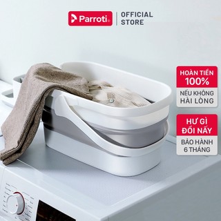 Xô nước gấp gọn, đa năng vệ sinh nhà cửa, giặt lau nhà, chùi kính Parroti Extra XT01