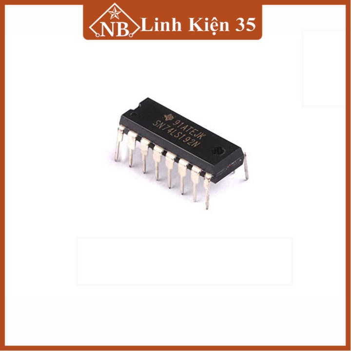 Sản phẩm IC chức năng 74HC192 chân cắm DIP16