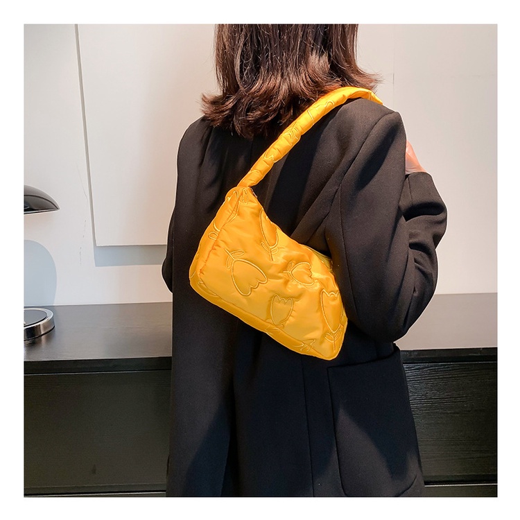 Túi Xách Cotton Nylon Thêu Họa Tiết Thời Trang Mới 2022 Cho Nữ