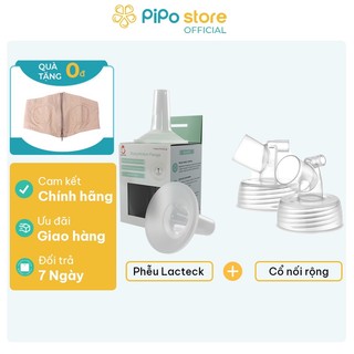 Combo Phễu Hút Sữa Lacteck và cổ nối rộng