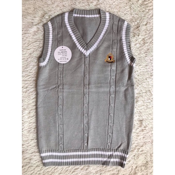 Áo len gile bé trai từ 25-55kg