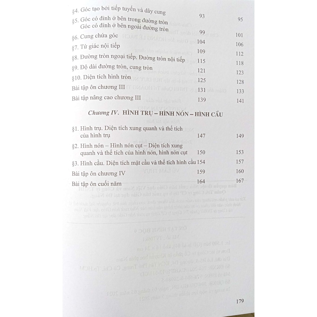 Sách - Ôn tập Hình học 9 - NXB Giáo Dục