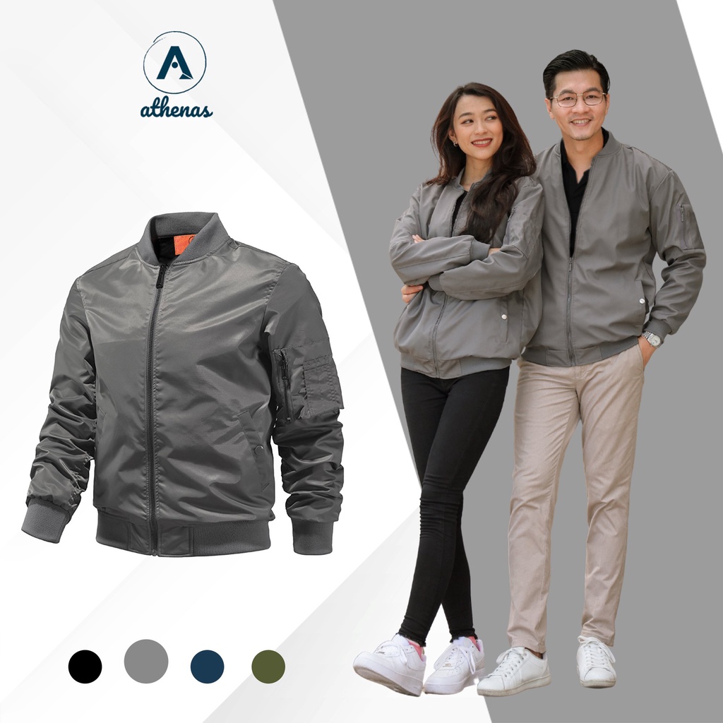Áo Khoác Bomber Dù V6 Cao Cấp | BigBuy360 - bigbuy360.vn