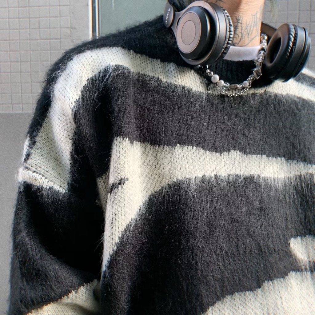 Áo Sweater Tay Dài Cổ Tròn Thời Trang Mùa Đông Cho Nam