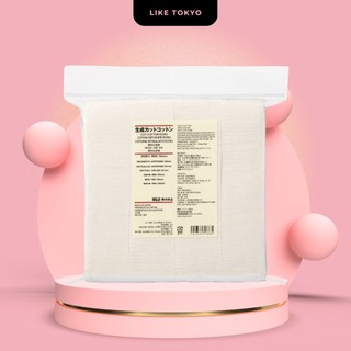 Bông Tẩy Trang Muji Hàng Nhật Nội Địa | Bông Tẩy Trang Organic Muji Nhật Bản LIKE TOKYO