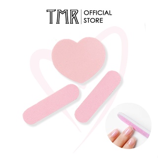 Dũa móng tay TMR Cute Mini - Trái Tim set, định hinh móng