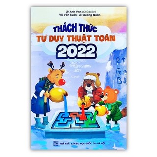 Sách - Combo 3 cuốn Thách Thức Tư Duy Thuật Toán ( 2020 - 2021 - 2022 )