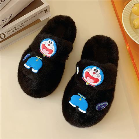Dép bông Doraemon mẫu mới insdày nữ