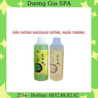 Tinh dầu Gừng, tinh dầu ngải cứu