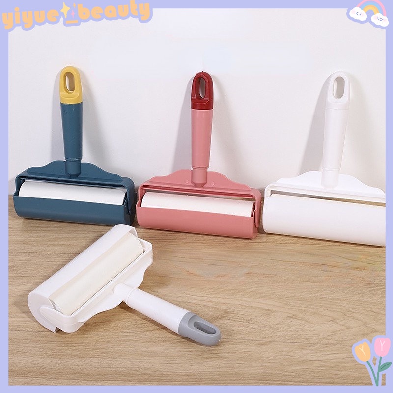 Cây Lăn Bụi Bẩn Cho Quần Áo Chăn Trải Bàn Ghế Ngồi Tiện Dụng Chổi Quét Bụi 60 Lớp Đa Năng Có Vỏ Bọc Siêu Dính HB