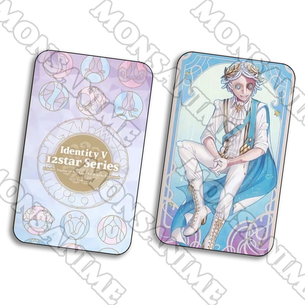 Ảnh card bo góc in hình IDENTITY V ver 12 CUNG HOÀNG ĐẠO thẻ bo viền 5*8cm anime chibi game 1 tấm