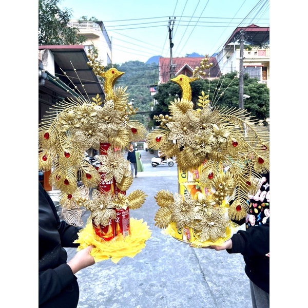 Set phụ kiện làm tháp công ( lì xì keo nến )