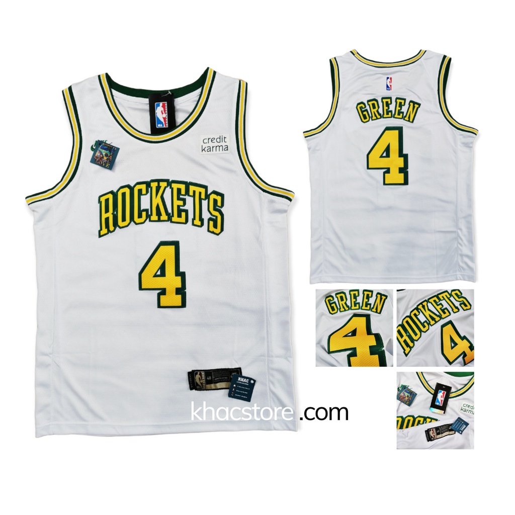 Áo bóng rổ Nba Jersey Basketball Rocket hiphop kpop Thun ba lỗ unisex nam nữ big over size thể thao gym Áo bóng chày