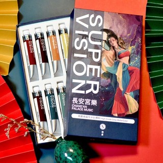 [MiChi Art] Màu nước Super Vision theo chủ đề họa sĩ marcaron - Thị Tước CAAM full bộ
