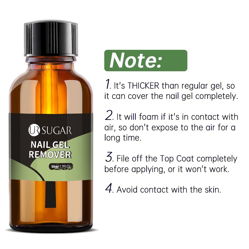 Dung dịch tẩy sơn móng tay UR SUGAR 50ml hiệu quả tiện dụng
