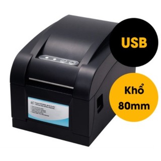 Máy in mã vạch Xprinter 350B Máy in tem XP 350B Máy in đơn hàng 350 Máy in Decal Máy in nhiệt In phiếu ship tem vận