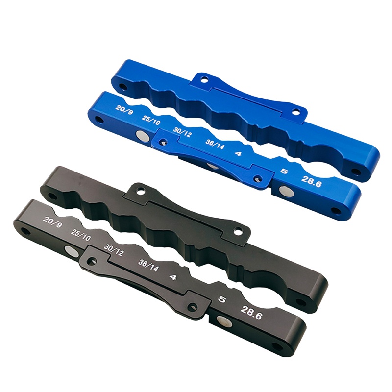 1 Phụ Kiện Cố Định Pê Đan Xe Đạp Bằng Hợp Kim Nhôm Màu Xanh Dương Tiện Dụng