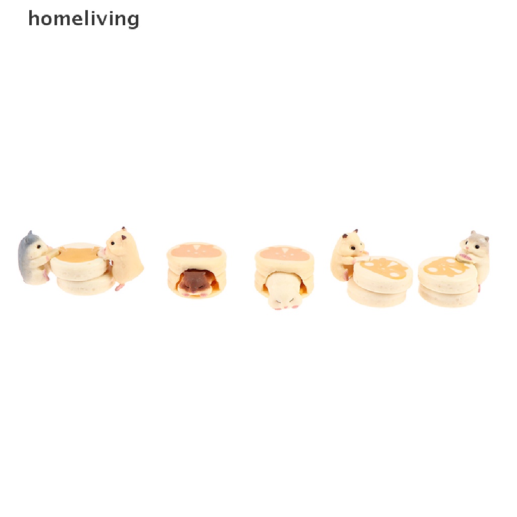 Đồ Chơi Mô Hình Bánh Hamburger Mini Cho Nhà Búp Bê