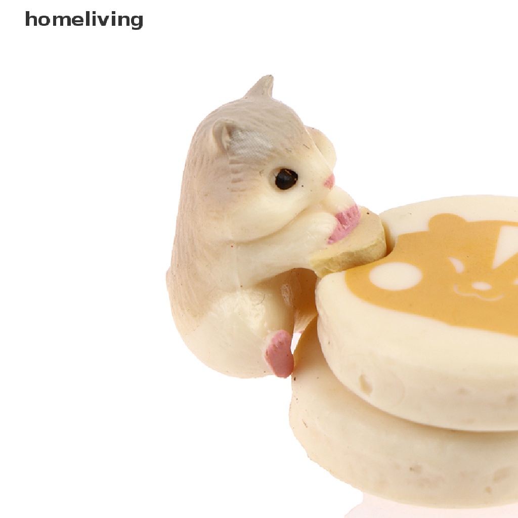 Đồ Chơi Mô Hình Bánh Hamburger Mini Cho Nhà Búp Bê