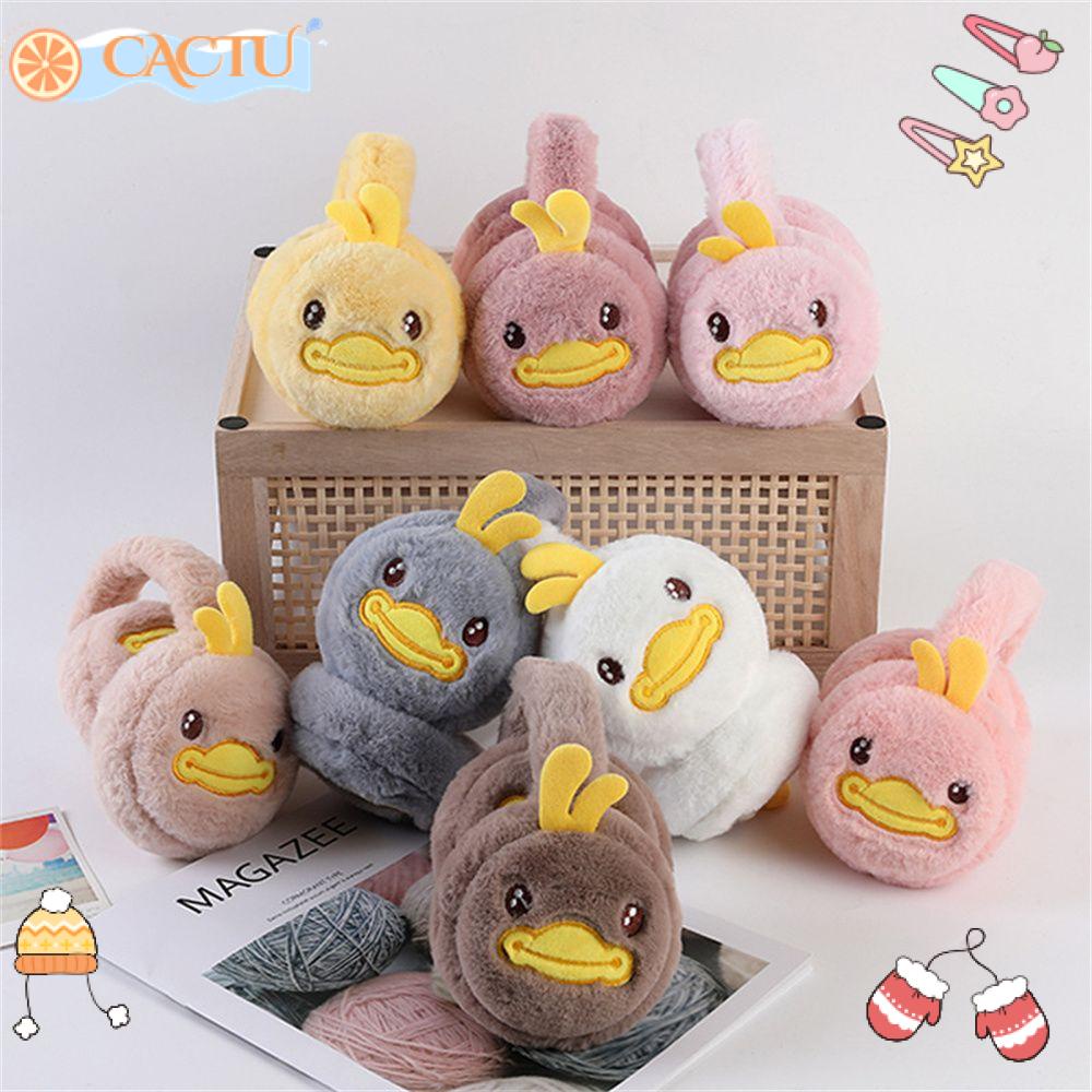 Chụp Tai Giữ Ấm Bằng Vải Bông Dễ Thương Dành Cho Bé Trai Và Bé Gái