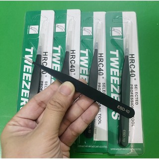 Nhíp tặng khách nhặt lông yến - nhíp đen esd-10, giá siêu rẻ