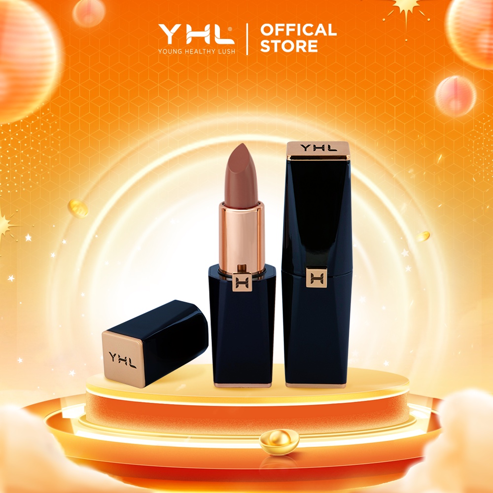 Son YHL Rouge Pour Elle HL3 Màu Nâu Đất