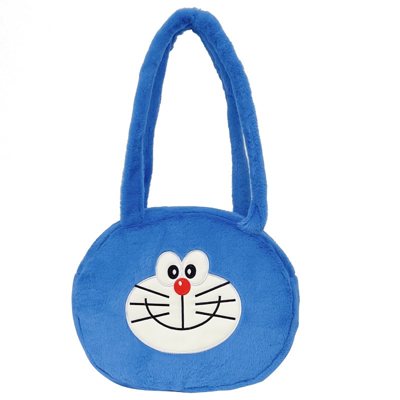 Lotso Túi Xách Đeo Vai Kích Cỡ Lớn Hoạ Tiết Hoạt Hình pikachu / stitch / Gấu doraemon Dễ Thương Xinh Xắn 1