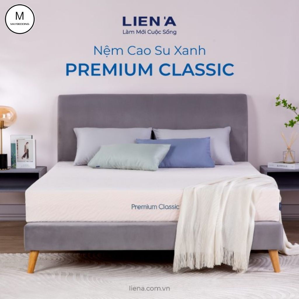 Nệm Cao Su LIÊN Á Premium Classic, Cao 15cm - Hàng Chính Hãng