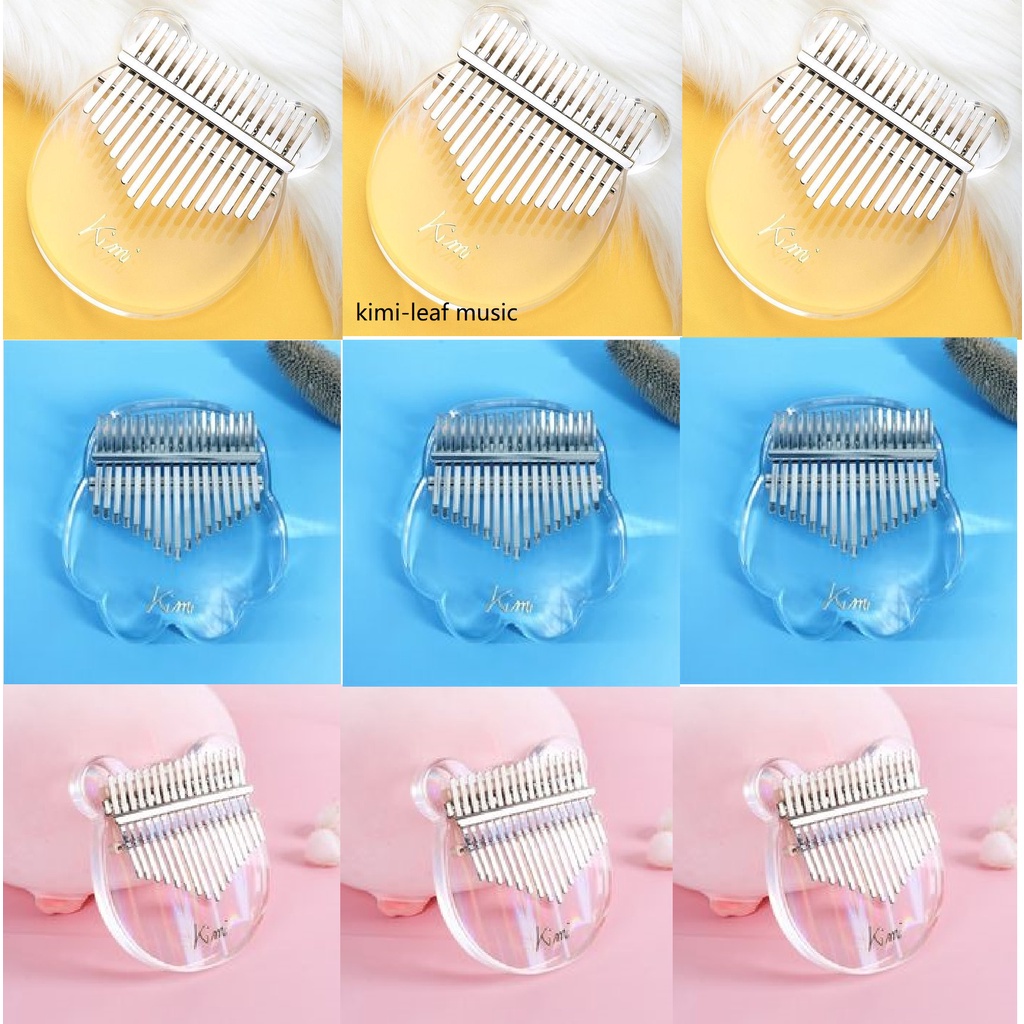 Đàn kalimba kimi giá rẻ - trọn bộ phụ kiện- Bảo hành 24 tháng