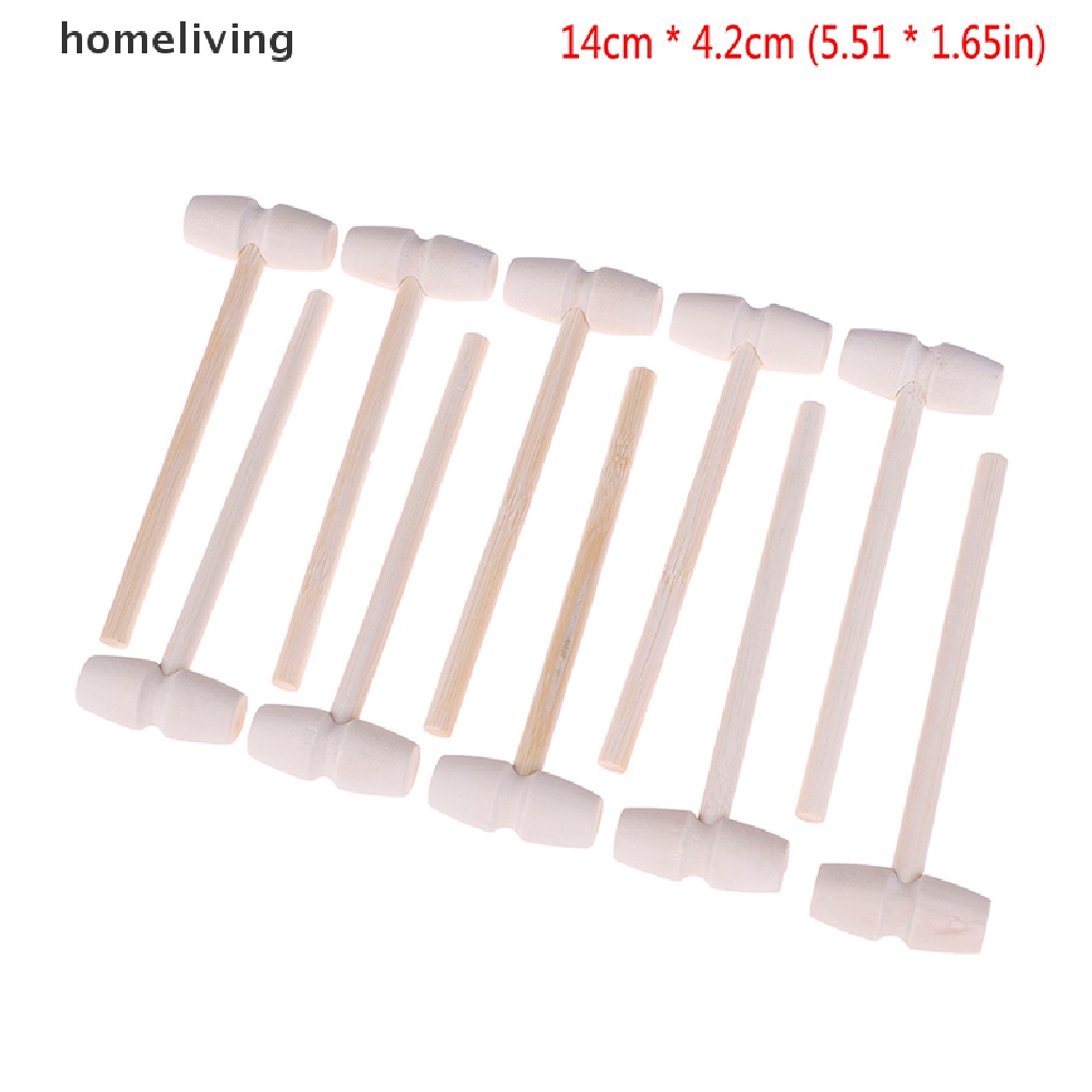 Set 10 Búa Gỗ Đồ Chơi Mini Cho Bé