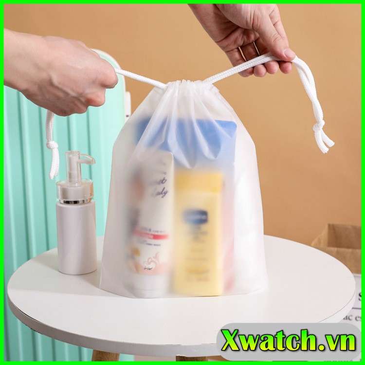 Túi đựng đồ đa năng dây rút chống thấm hình Gấu Brown