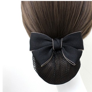 Cặp tóc nữ có kèm búi lưới mỏng, cặp tóc công sở chụp tóc lưới mỏng cho bạn gái Y096