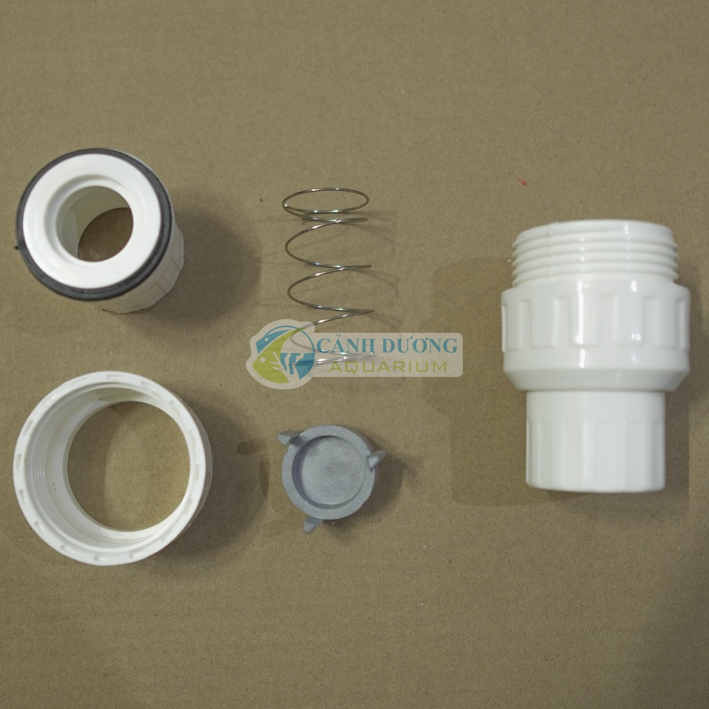 Van 1 chiều U-PVC ống phi 32-25-20 chuyên dùng cho hồ cá